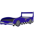Cama Infantil Solteiro Gelius Rally - Azul