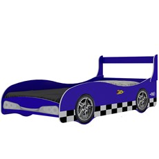 Cama Infantil Solteiro Gelius Rally - Azul