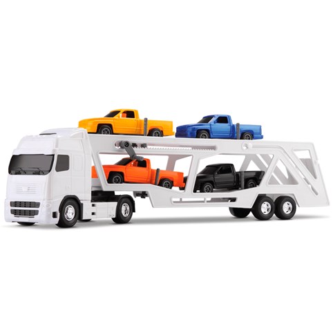 Brinquedo Magic Toys Caminhão Super Caçamba - Vermelho 5050 - Martinello