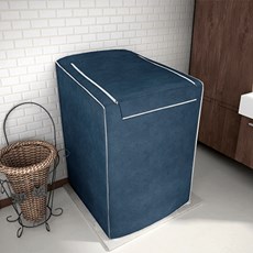 Capa Para Máquina De Lavar Adomes De 12 A 16 kG - Azul Cobalto S04