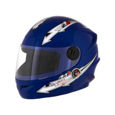 Capacete Infantil Pro Tork Liberty Four Kids - 54 Azul