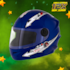 Capacete Infantil Pro Tork Liberty Four Kids - 54 Azul
