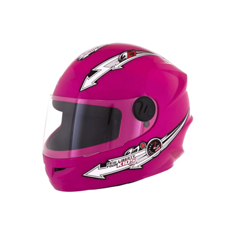 Capacete Infantil Pro Tork Liberty Four Kids - 54 Rosa