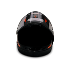 Capacete Pro Tork New Sport 788 - 56 Preto/Laranja  Capacete Pro Tork New Sport 788 - 56 Preto/Laranja