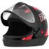 Capacete Pro Tork New Sport 788 - 56 Preto/Vermelho