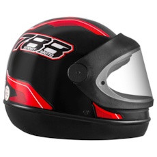 Capacete Pro Tork New Sport 788 - 56 Preto/Vermelho Capacete Pro Tork New Sport 788 - 56 Preto/Vermelho