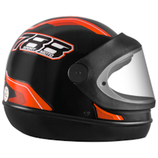 Capacete Pro Tork New Sport 788 - 58 Preto/Laranja Capacete Pro Tork New Sport 788 - 58 Preto/Laranja