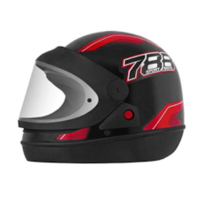 Capacete Pro Tork New Sport 788 - 60 Preto/Vermelho Capacete Pro Tork New Sport 788 - 60 Preto/Vermelho