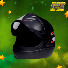 Capacete Taurus San Marino Classic - 56 Preto Fosco