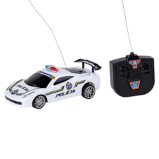Carrinho de Controle Remoto Cks Polícia - K2747P Carrinho de Controle Remoto Cks Polícia - K2747P