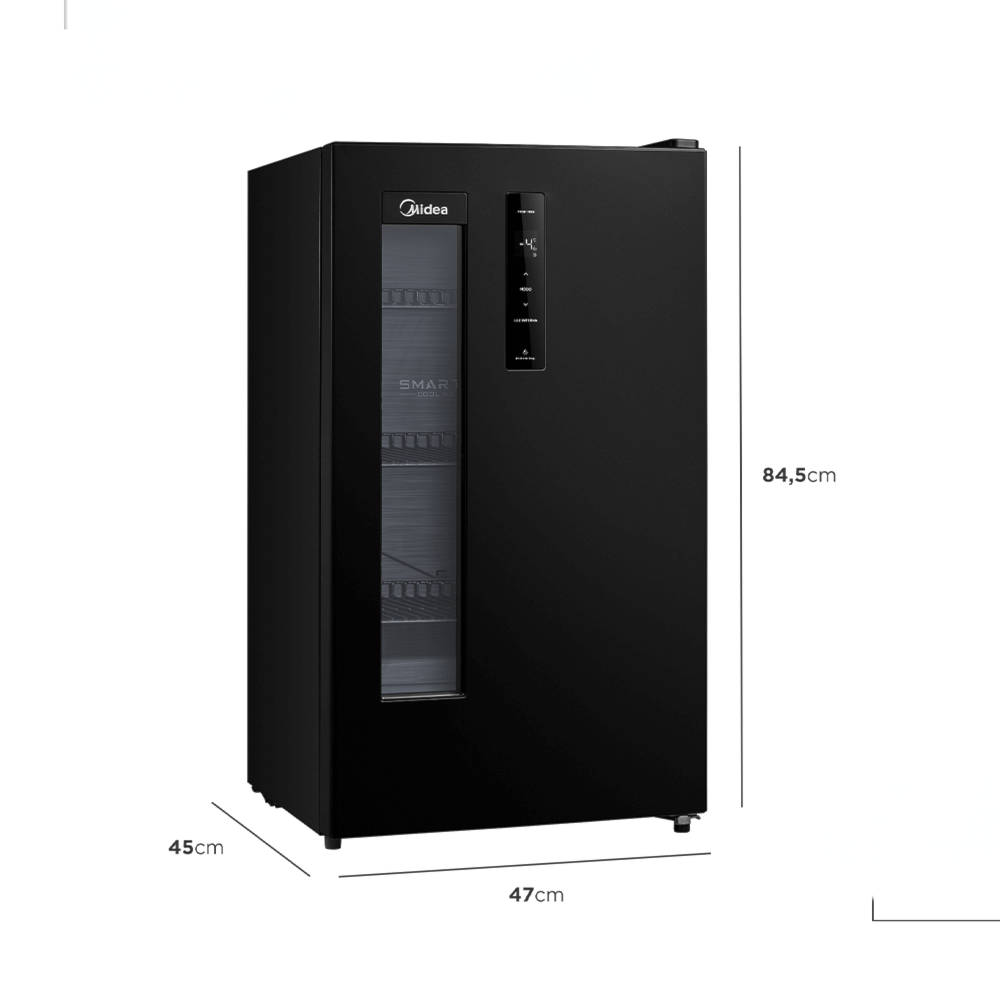 Cervejeira Midea MDRX150FGGDX01 - PRETA 110V - Martinello