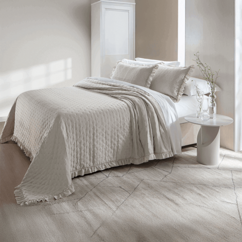 Colcha Celine Corttex Queen - Liso Sortido - Martinello