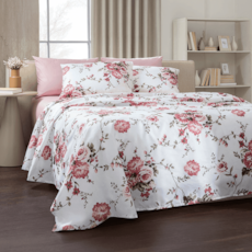 Colcha Corttex Queem Paris 3959 - Sortido Floral