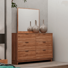 Cômoda Carraro 1160 Com Espelho - Freijó