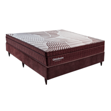 Conjunto Box Casal Ortobom Orthopédic 2.4 - 138x188  Conjunto Box Casal Ortobom Orthopédic 2.4 - 138x188