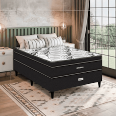 Conjunto Box Ortobom Dream Soft Superpocket 138x188