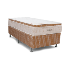 Conjunto Box Solteiro Ortobom 88x188 - Petrus Conjunto Box Solteiro Ortobom 88x188 - Petrus