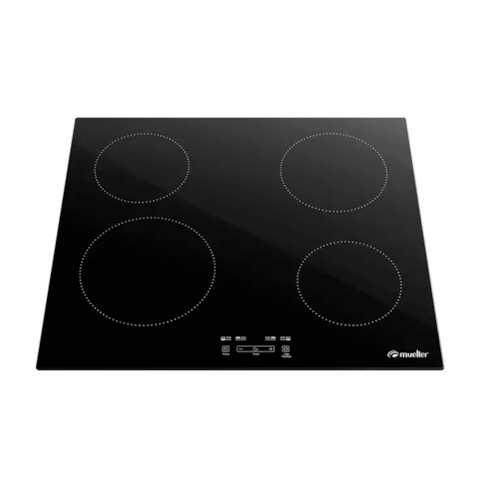 Cooktop 4 Bocas Indução Turbo Mueller MCI014BG1 - Preto 220V 