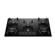 Cooktop 5 Bocas Eletctrolux KE5GR - Preto Bivolt