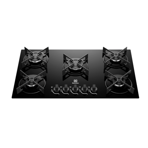 Cooktop 5 Bocas Eletctrolux KE5GR - Preto Bivolt