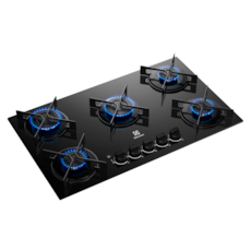Cooktop 5 Bocas Eletctrolux KE5GR - Preto Bivolt
