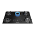 Cooktop 5 Bocas Mueller Com Queimador Ultra Chama MCG5BB - Preto