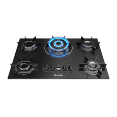 Cooktop 5 Bocas Mueller Tripla Chama MCG5BC - Preto