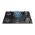 Cooktop 5 Bocas Mueller Tripla Chama MCG5BC - Preto