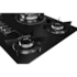 Cooktop 5 Bocas Mueller Tripla Chama MCG5BC - Preto
