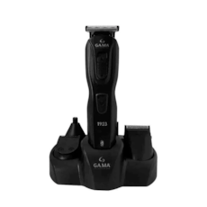 Cortador de Cabelo Ga.ma T9233 Black Titanium - USB Cortador de Cabelo Ga.ma T9233 Black Titanium - USB