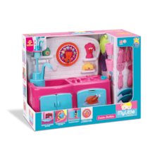 Cozinha Divertida My Little Collection 8055 Divertoys Cozinha Divertida My Little Collection 8055 Divertoys