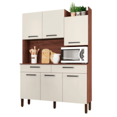 Cozinha Modena Kit's Paraná 6 Portas - Nogueira / Off White
  Cozinha Modena Kit's Paraná 6 Portas - Nogueira / Off White