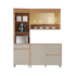 Cozinha Nesher Realeza Premium 3 Peças 100% MDF 501365 - Carvalho/Greige