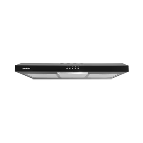 Depurador Suggar Slim 80 cm 5 e 6 Bocas DPS181PT - Preto 110V