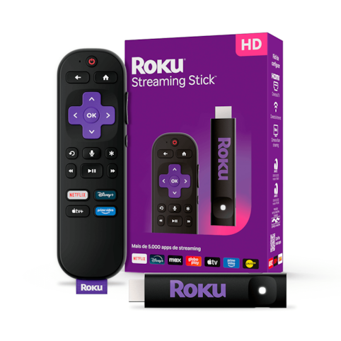 Dispositivo Streaming Stick Roku - 3840BR