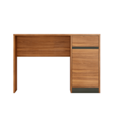 Escrivaninha Demobile Morada com Gaveta - Amendola/Grafito Escrivaninha Demobile Morada com Gaveta - Amendola/Grafito