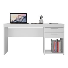 Escrivaninha Notável Office 51015 - Branco 2 Gaveta