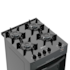 Fogão 4 Bocas Com Acendimento Automático Atlas Mônaco Top Glass - Preto