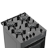 Fogão 4 Bocas Com Acendimento Automático Atlas Mônaco Top Glass - Preto
