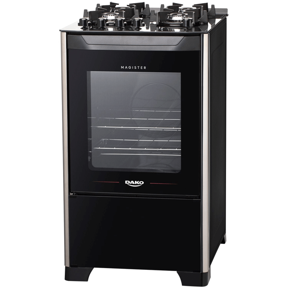 Fogão 4 Bocas Dako Magister Preto Martinello Eletrodomésticos