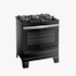 Fogão 5 Bocas Com Acendimento Automático Atlas Agile Glass - Preto
 