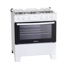 Fogão 5 Bocas Com Acendimento Automático Atlas Monaco Plus - Branco