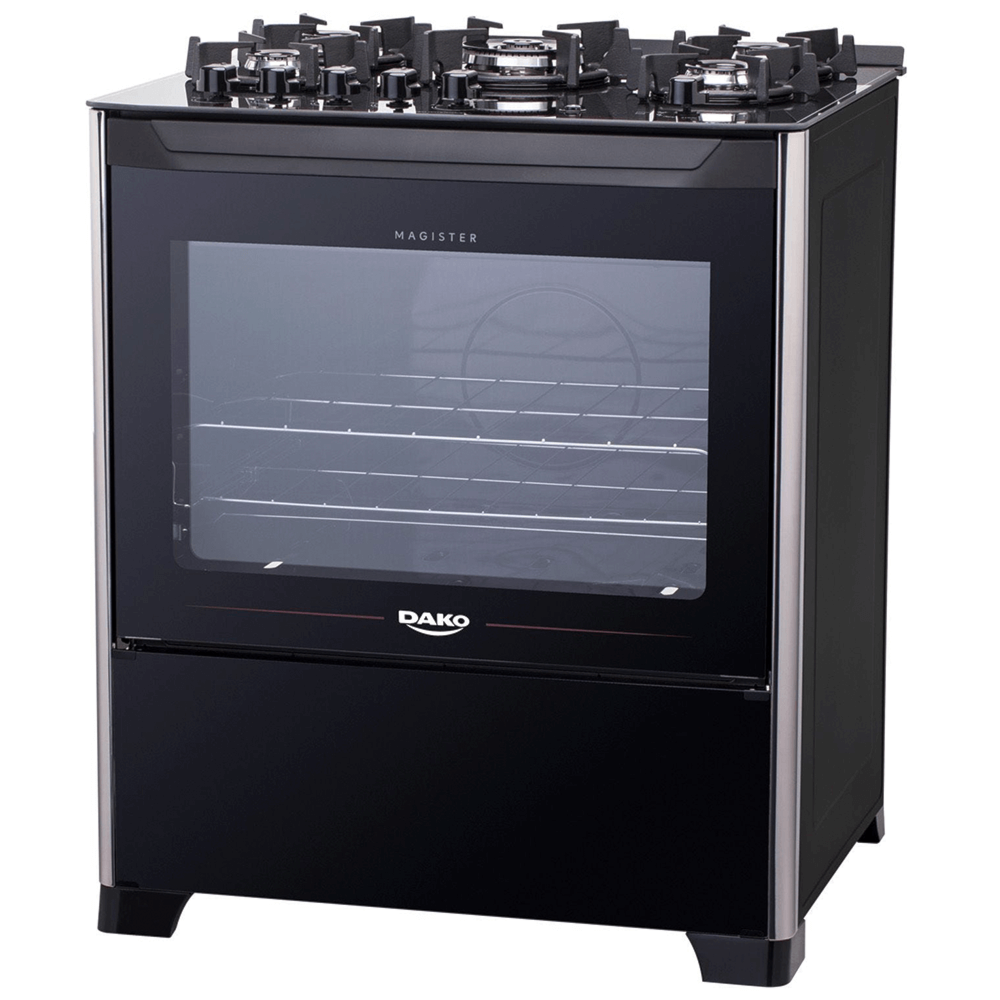 Fogão 5 Bocas Dako Magister Preto Martinello Eletrodomésticos