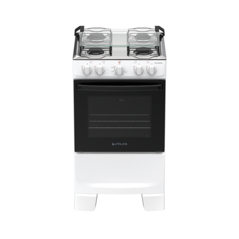 Fogão Atlas 4 Bocas Coliseum Plus Branco
