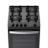 Fogão Atlas 4 Bocas com Acendimento Automático Agile Glass - Preto