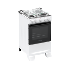 Fogão Atlas 4 Bocas Com Acendimento Automático Mônaco Plus - Branco 