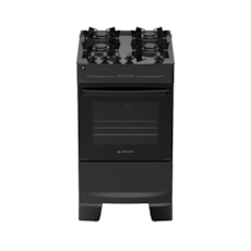 Fogão Atlas 4 Bocas com Acendimento Automático Monâco Top Glass - Preto