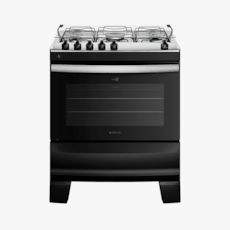 Fogão Atlas 5 Bocas Com Acendimento Automático Agile - Preto