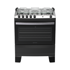 Fogão Atlas 5 Bocas Com Acendimento Automático Agile - Preto 