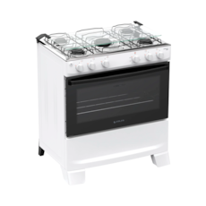 Fogão Atlas 5 Bocas com Acendimento Automático Mônaco Plus - Branco
